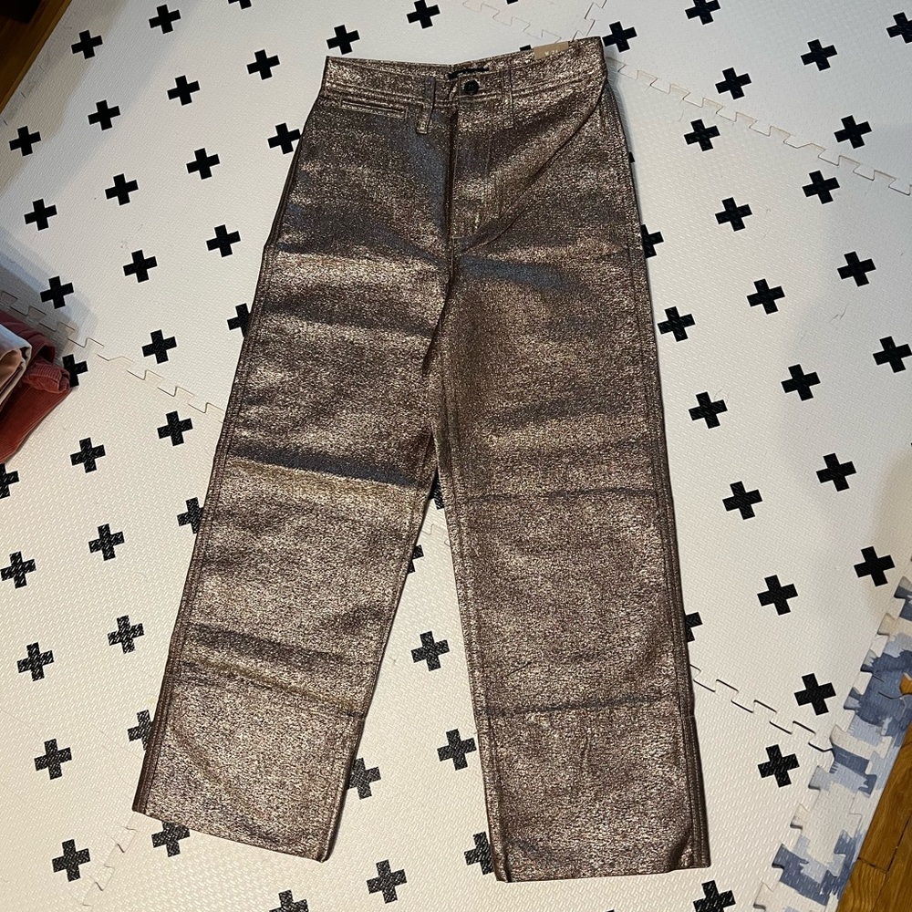 NWT Madewell Slim Emmett Wide Leg Pants